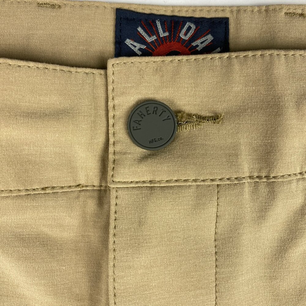 Faherty All Day Shorts Men's Size 40 - Tan - Performance - Picture 6 of 15